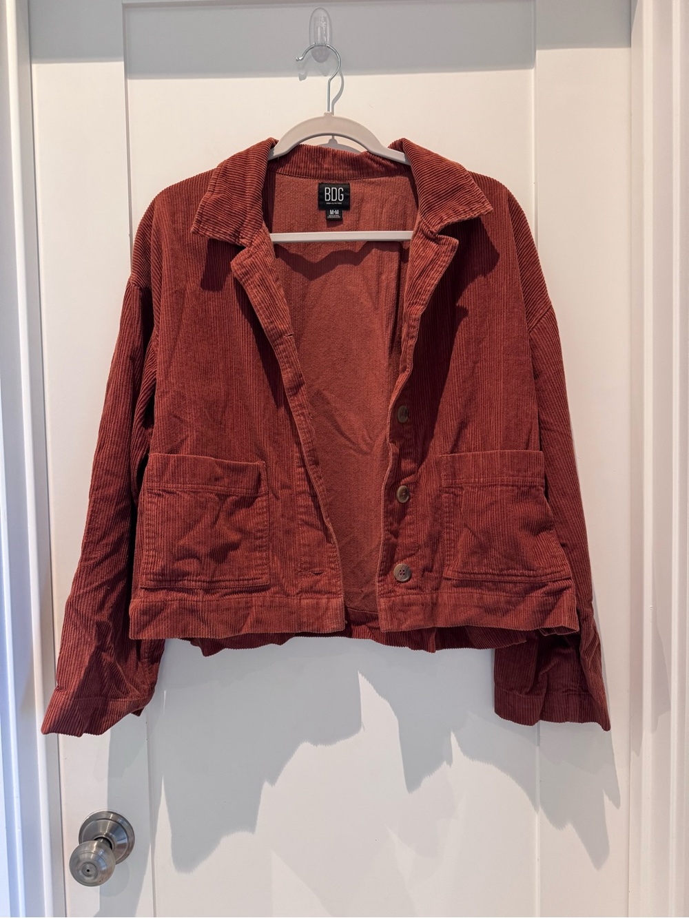 Urban Outfitters BDG Corduroy Jacket in Rust